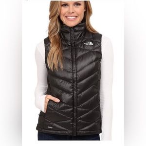 The North Face Black Puffer 550 Down Vest- Size Large